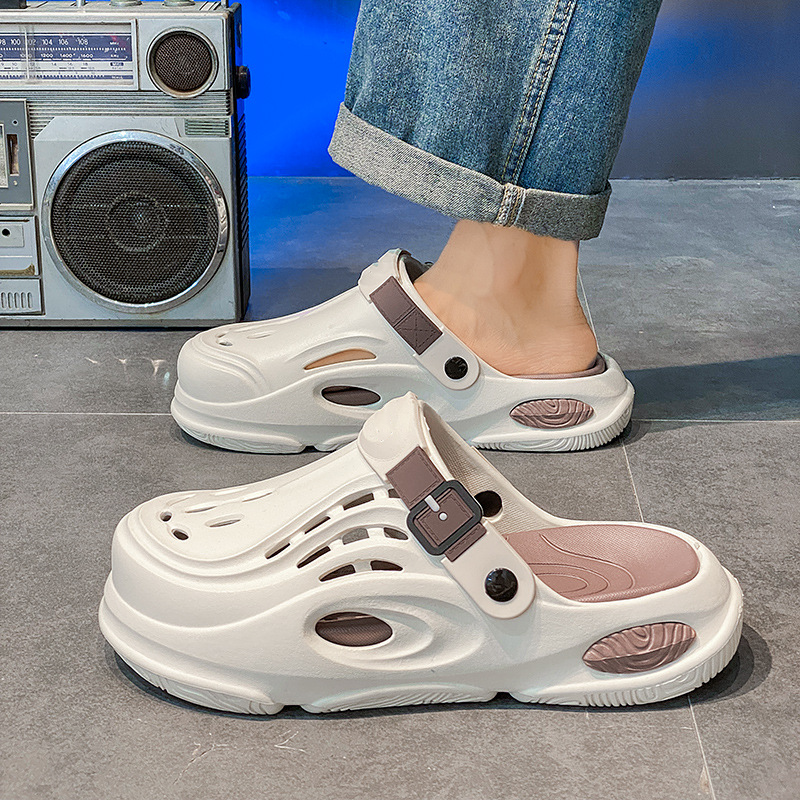 🏠👟 50% RABATT! Atmungsaktive Dual-Wear-Hausschuhe mit weicher Sohle & geschlossener Zehenpartie – Perfekt für Drinnen & Draußen ✨
