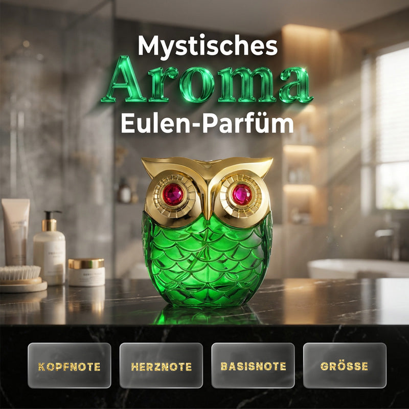 🦉✨ 50% RABATT! Mystisches Eau de Parfum in Eulenform – Geheimnisvoll, langanhaltend & ein echtes Highlight auf deinem Kosmetiktisch 🕯️💜