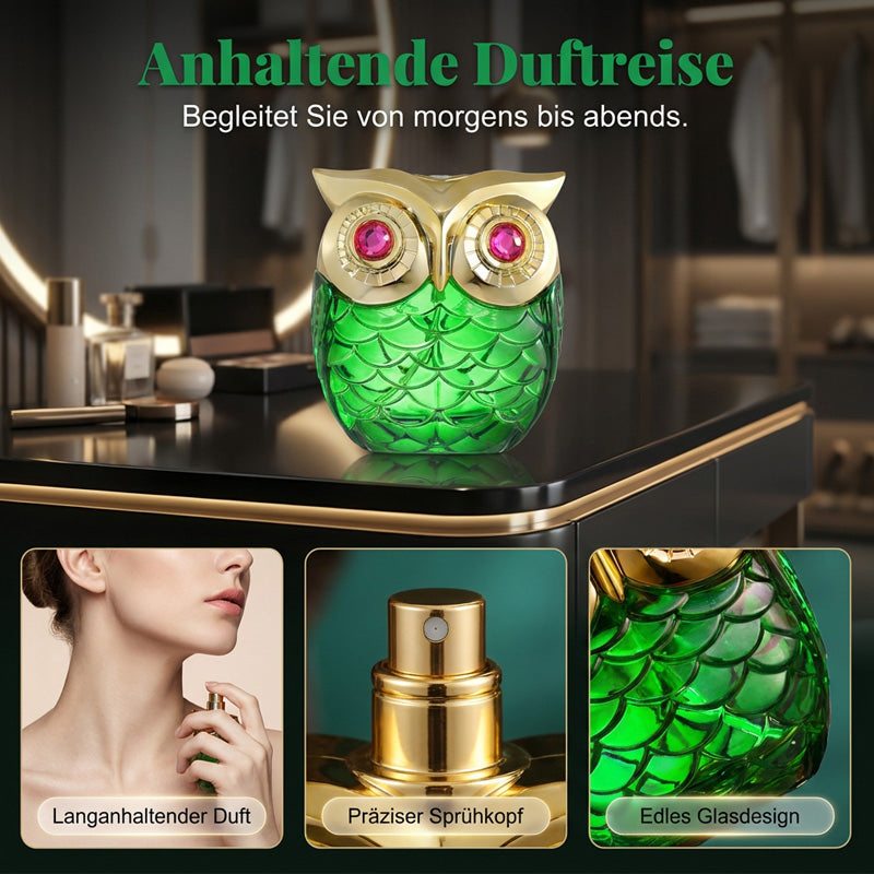 🦉✨ 50% RABATT! Mystisches Eau de Parfum in Eulenform – Geheimnisvoll, langanhaltend & ein echtes Highlight auf deinem Kosmetiktisch 🕯️💜