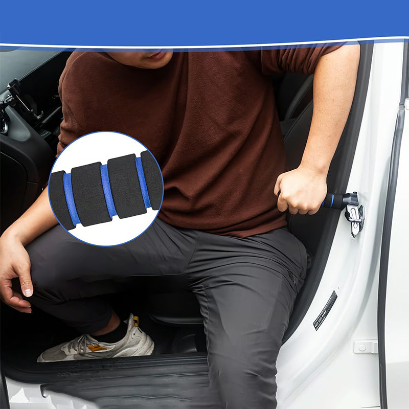 🚗🆘 50% RABATT! Tragbarer Tür-Einstiegshilfe-Griff mit Sicherheitsgurt-Schneider & Nothammer – Rutschfest, stabil & lebensrettend ✨