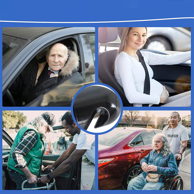 🚗🆘 50% RABATT! Tragbarer Tür-Einstiegshilfe-Griff mit Sicherheitsgurt-Schneider & Nothammer – Rutschfest, stabil & lebensrettend ✨