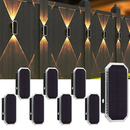 ☀️ 50% RABATT! 💡 Solar-Wandleuchte – Auf & Ab Licht & wandmontiert ✨