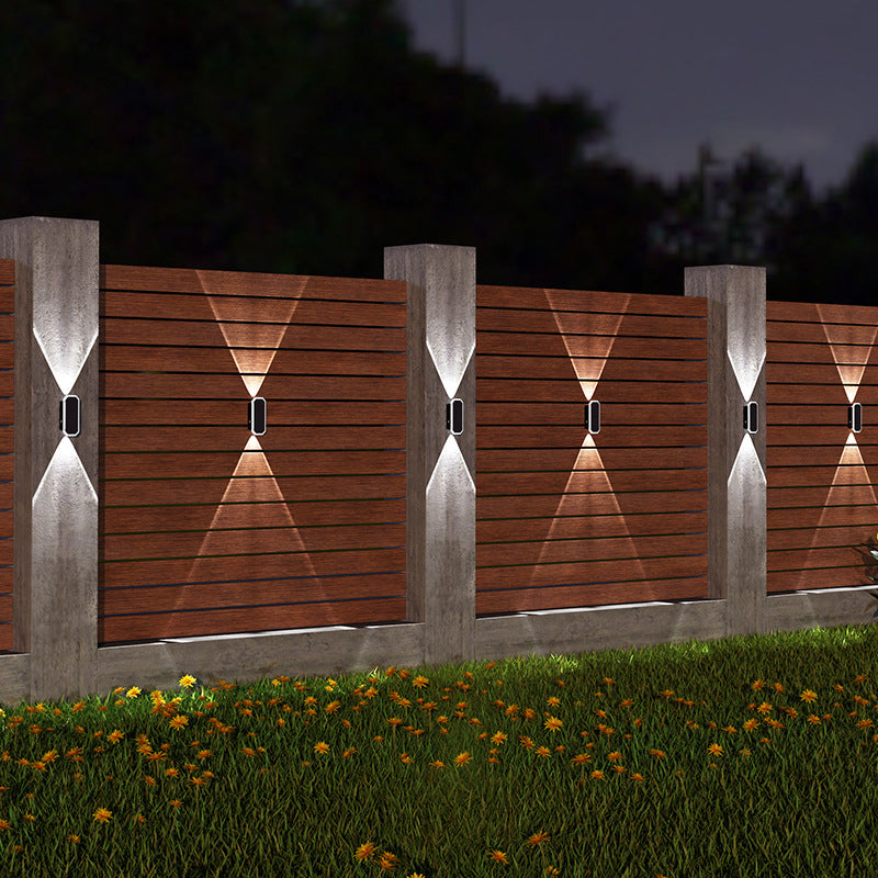 ☀️ 50% RABATT! 💡 Solar-Wandleuchte – Auf & Ab Licht & wandmontiert ✨