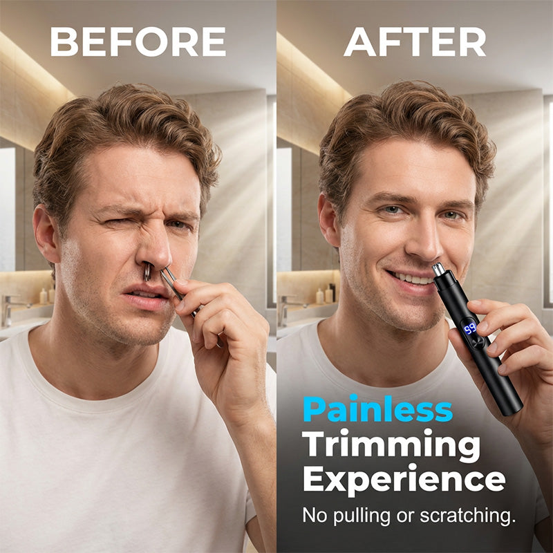 Portable Electric Nose & Ear Hair Trimmer