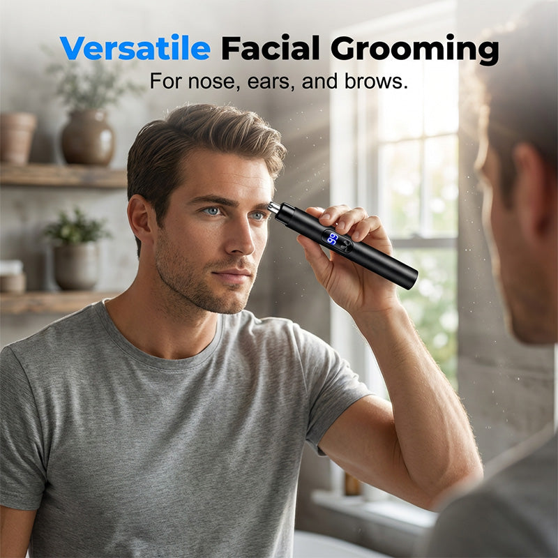 Portable Electric Nose & Ear Hair Trimmer