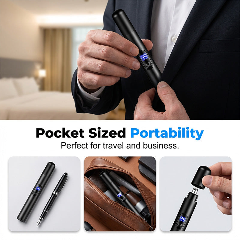 Portable Electric Nose & Ear Hair Trimmer