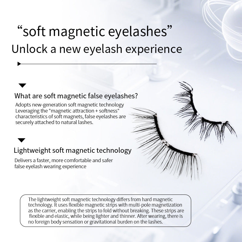 🦋✨ 50% RABATT! Natürlich weiche magnetische Wimpern – 3D-Effekt, einfach anzubringen, langlebig & schonend zum Eigenwimper – Inkl. Magnetstift 🧲