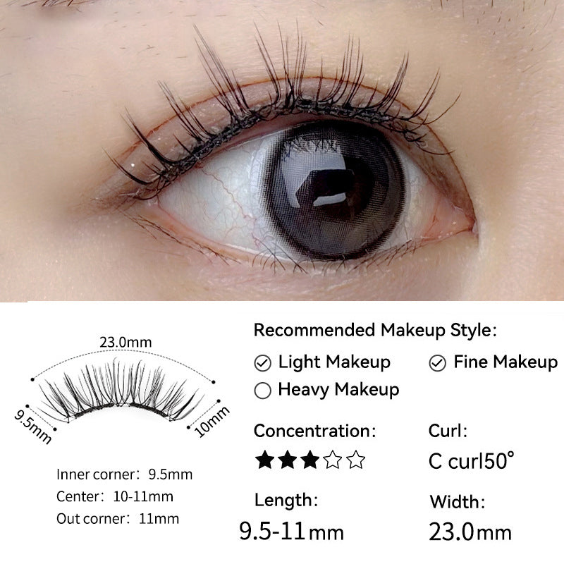 🦋✨ 50% RABATT! Natürlich weiche magnetische Wimpern – 3D-Effekt, einfach anzubringen, langlebig & schonend zum Eigenwimper – Inkl. Magnetstift 🧲
