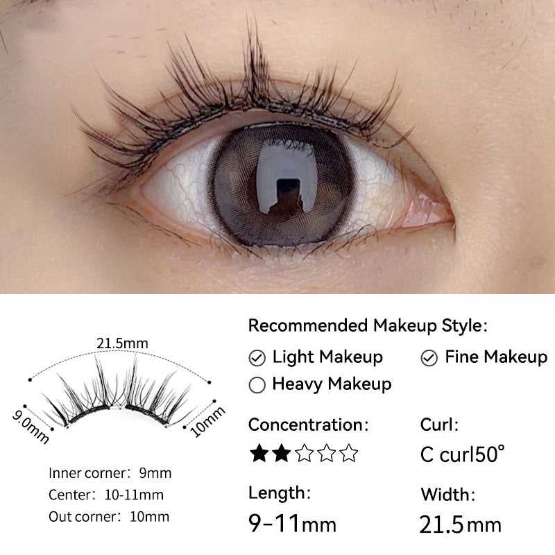 🦋✨ 50% RABATT! Natürlich weiche magnetische Wimpern – 3D-Effekt, einfach anzubringen, langlebig & schonend zum Eigenwimper – Inkl. Magnetstift 🧲