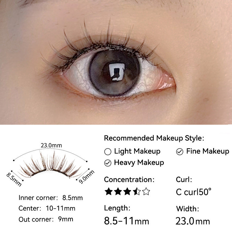 🦋✨ 50% RABATT! Natürlich weiche magnetische Wimpern – 3D-Effekt, einfach anzubringen, langlebig & schonend zum Eigenwimper – Inkl. Magnetstift 🧲