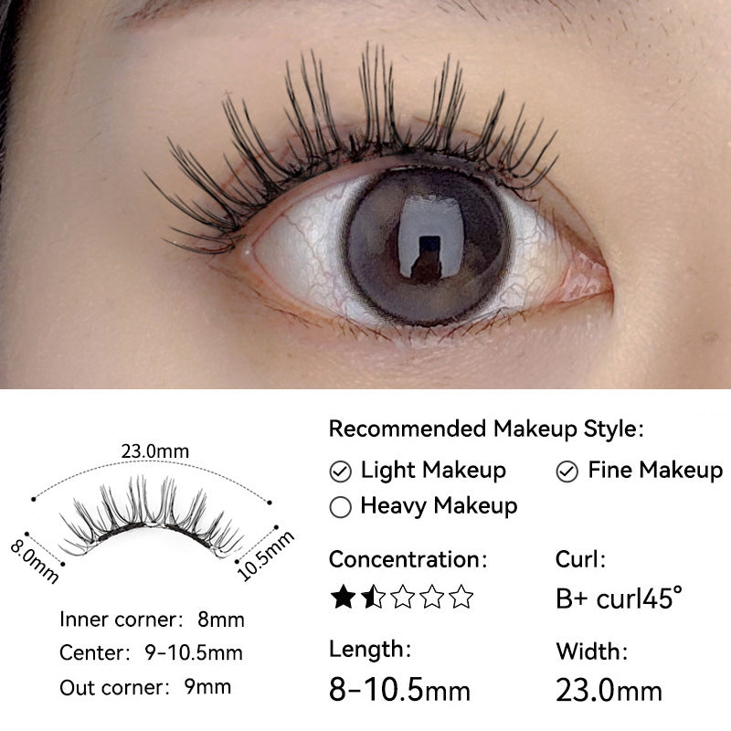 🦋✨ 50% RABATT! Natürlich weiche magnetische Wimpern – 3D-Effekt, einfach anzubringen, langlebig & schonend zum Eigenwimper – Inkl. Magnetstift 🧲