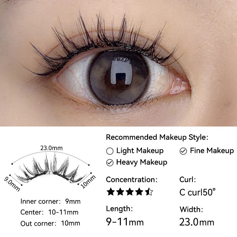 🦋✨ 50% RABATT! Natürlich weiche magnetische Wimpern – 3D-Effekt, einfach anzubringen, langlebig & schonend zum Eigenwimper – Inkl. Magnetstift 🧲