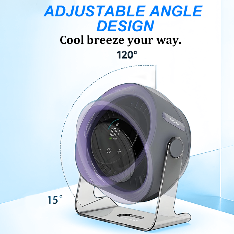 🌬️🌀 50% RABATT! Mini-Tischventilator mit 100 Geschwindigkeiten & Digitalanzeige – Kompakt, leistungsstark & individuell einstellbar – Perfekt für Büro, Schlafzimmer & unterwegs ✨