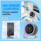 🌬️🌀 50% RABATT! Mini-Tischventilator mit 100 Geschwindigkeiten & Digitalanzeige – Kompakt, leistungsstark & individuell einstellbar – Perfekt für Büro, Schlafzimmer & unterwegs ✨