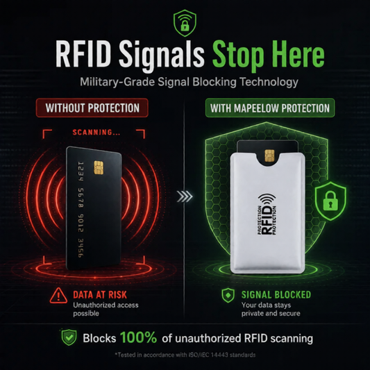 🥳HEISSER SALE 2026🥳💞50.000+ VERKAUFT!👵  RFID-blockierende Kreditkartenhüllen