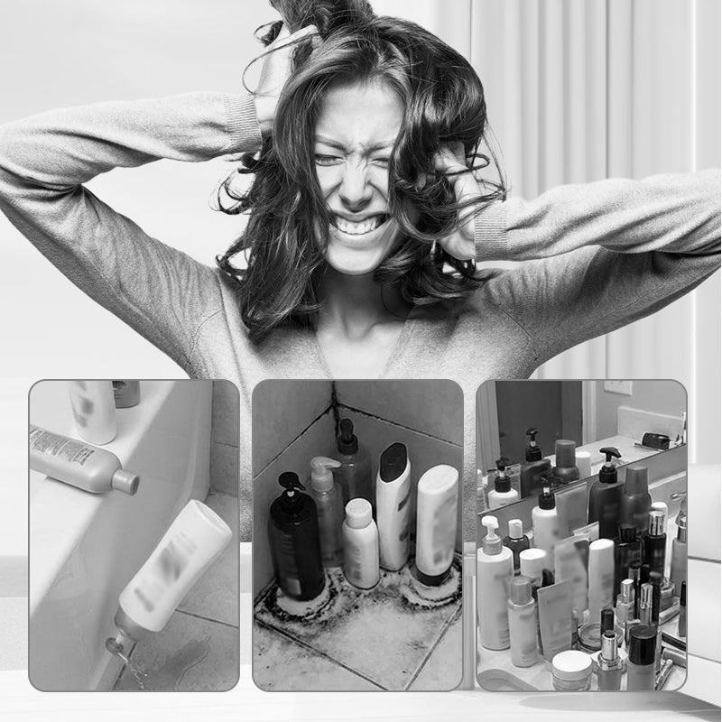 🚿✨ 50% RABATT + KOSTENLOSER VERSAND! Verstellbares Teleskop-Eckregal für die Dusche – Kein Bohren, rostfrei & platzsparend – Perfekt für Shampoo, Duschgel & Schwämme 🧴