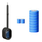 🧹🔥 AKTION -50% ! Kontaktlose Einweg-WC-Bürste – Vorgeladene Reinigungsköpfe Hygienisch, Knopf-Auswurf Keimfrei, Belüfteter Wandhalter Magnetisch Selbstöffnend · Weiß & Grau ✨