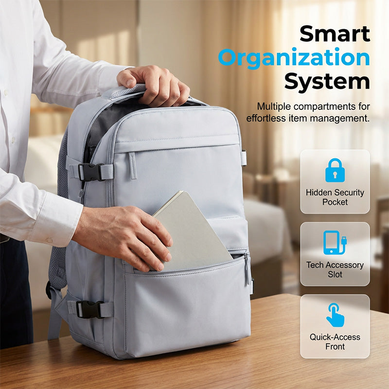 🎒✈️ 50% RABATT! Vakuum-Kompressionsrucksack für Geschäftsreisen – Platzsparend durch Luftabsaugung, wasserdicht & TSA-freundlich – Perfekt für Koffer & Handgepäck 🌍