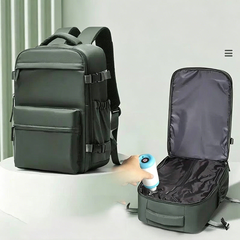 🎒✈️ 50% RABATT! Vakuum-Kompressionsrucksack für Geschäftsreisen – Platzsparend durch Luftabsaugung, wasserdicht & TSA-freundlich – Perfekt für Koffer & Handgepäck 🌍
