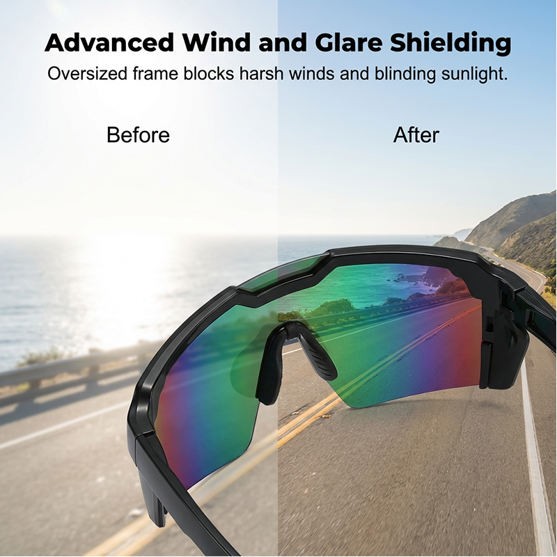 🕶️☀️ 50% RABATT! UV400 Sportsonnenbrille für Damen & Herren – Polarisiert, leicht & rutschfest – Perfekt für Laufen, Radfahren & Outdoor ✨