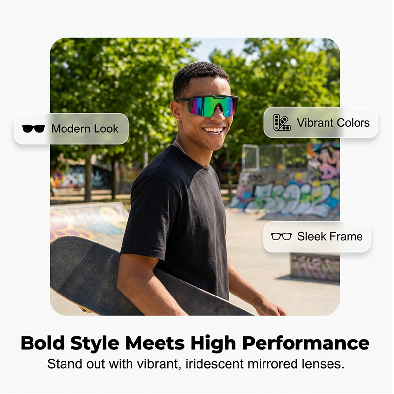 🕶️☀️ 50% RABATT! UV400 Sportsonnenbrille für Damen & Herren – Polarisiert, leicht & rutschfest – Perfekt für Laufen, Radfahren & Outdoor ✨