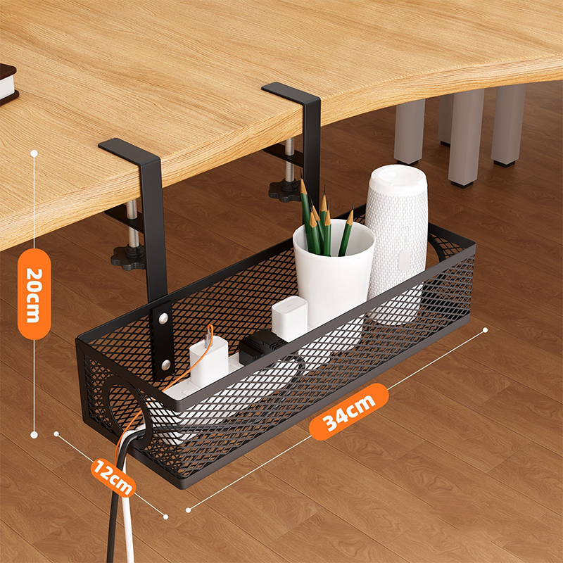 🖥️✨ 50% RABATT! Kabelorganizer unter dem Schreibtisch – Sauber verlegt, rutschfest & werkzeugarm montiert – Ideal für Homeoffice, Gaming-Setup & Schreibtisch ✨