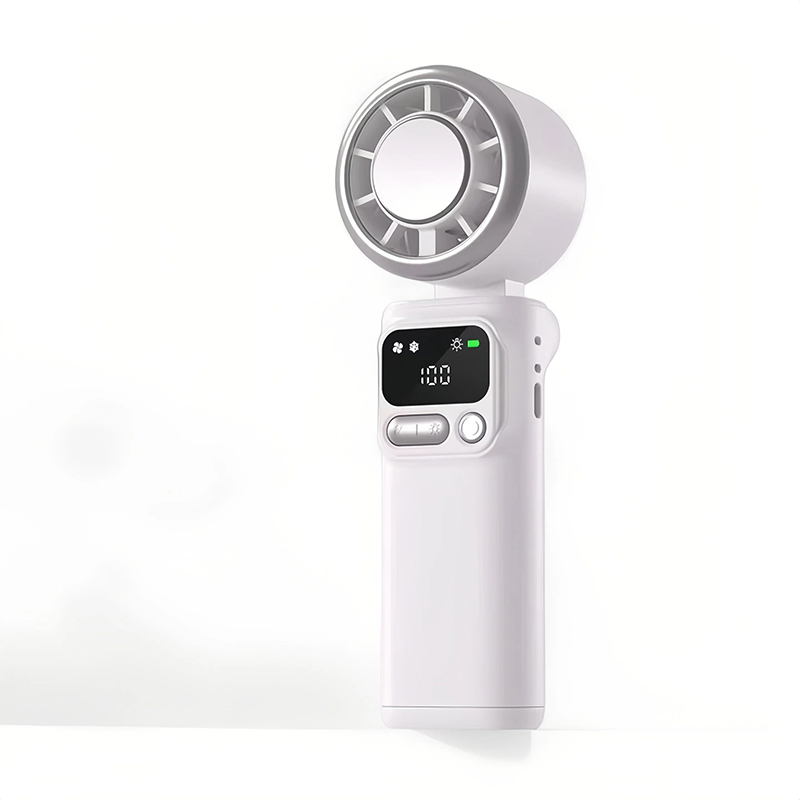 Handventilator mit 199 Geschwindigkeitsstufen und digitalem Display