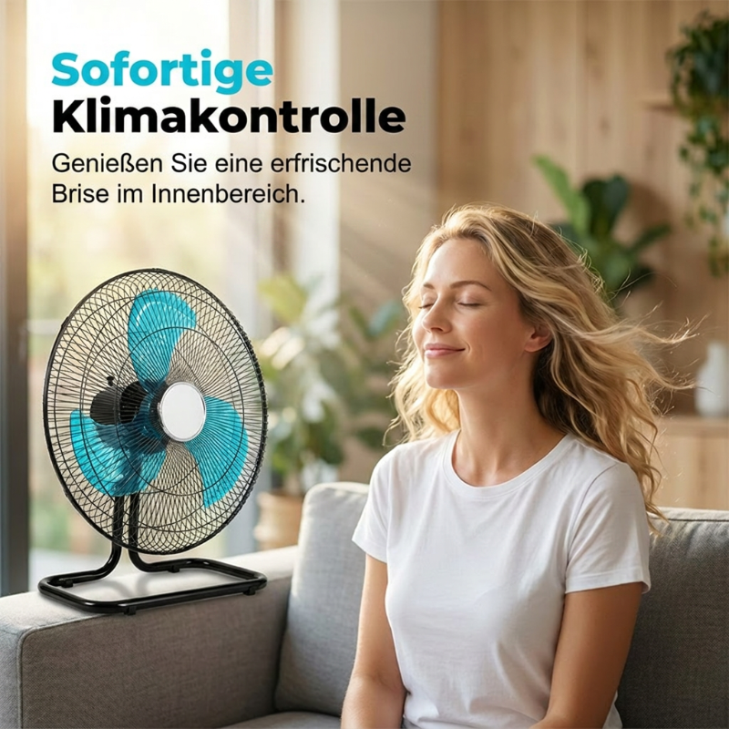 🌬️🔧 50% RABATT! Multifunktioneller 3-in-1 verstellbarer Bodenventilator – Stand-, Tisch- & Wandeinsatz, Oszillation & starker Luftstrom ✨