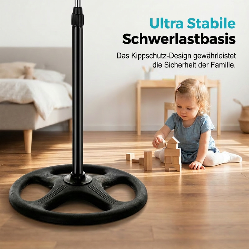 🌬️🔧 50% RABATT! Multifunktioneller 3-in-1 verstellbarer Bodenventilator – Stand-, Tisch- & Wandeinsatz, Oszillation & starker Luftstrom ✨