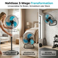 🌬️🔧 50% RABATT! Multifunktioneller 3-in-1 verstellbarer Bodenventilator – Stand-, Tisch- & Wandeinsatz, Oszillation & starker Luftstrom ✨