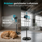 🌬️🔧 50% RABATT! Multifunktioneller 3-in-1 verstellbarer Bodenventilator – Stand-, Tisch- & Wandeinsatz, Oszillation & starker Luftstrom ✨
