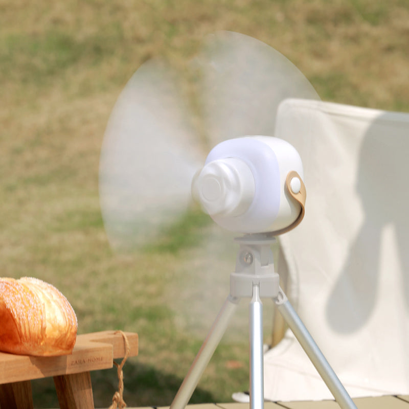 Tragbarer geräuschloser Deckenventilator mit Licht