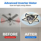 Modern Flower-Shaped Ceiling Fan with Light & Remote