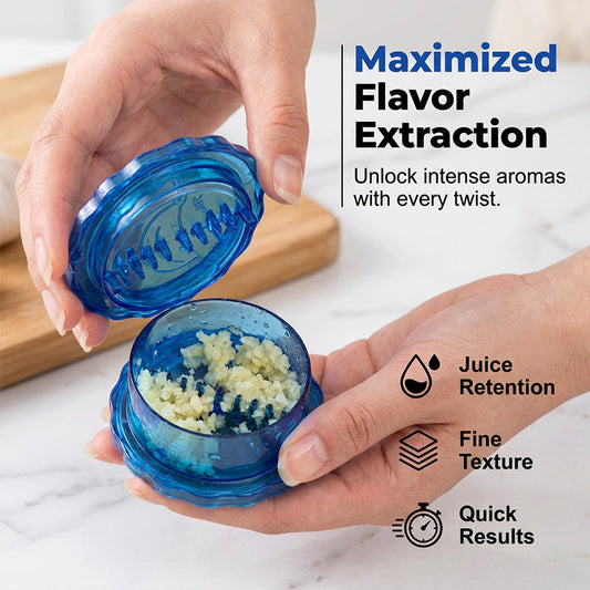 🧄 Effizienter Knoblauch-Zerkleinerer – antihaftbeschichtete Innenfläche, spülmaschinenfest & leicht zu reinigen, perfekt für Soßen, Dips & Marinaden