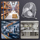 12-Zoll Leistungsstarker Bodenventilator