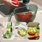 🍚💧 50% RABATT! Reisspüle mit integriertem Abtropfsieb – Rutschfester Boden, stabiler Griff & feine Löcher für perfekte Wasserabfuhr – Ideal für Hülsenfrüchte, Obst & Gemüse ✨
