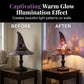 🔮🕯️ 50% RABATT! Verzaubernde Stained-Glass-Witch-Lampe – Buntglas-Design, warmes Licht & mystische Atmosphäre – Perfekt als Deko & Geschenk ✨