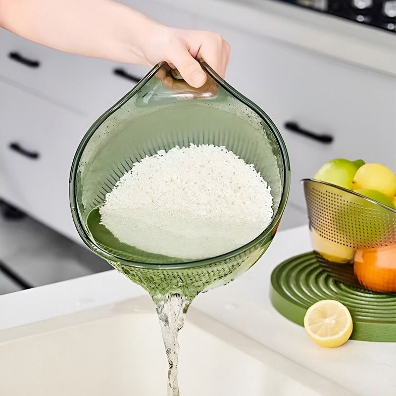 🧺 50% RABATT! 🍽️ Multifunktionaler transparenter Abtropfkorb – Platzsparend, vielseitig & leicht zu reinigen – Ideal für Geschirr, Obst & Küchenorganisation ✨