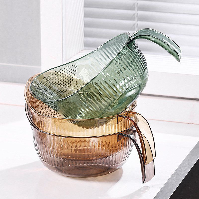 🧺 50% RABATT! 🍽️ Multifunktionaler transparenter Abtropfkorb – Platzsparend, vielseitig & leicht zu reinigen – Ideal für Geschirr, Obst & Küchenorganisation ✨