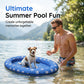 🐶🏊 50% RABATT! Aufblasbarer Schwimmring / Pool-Float für Haustiere – Sicher & stabil im Wasser, leicht & perfekt für Pool, See & Strand ✨