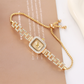 ⌚✨Damen Zugband-Armbanduhr Quadratisch Quarz｜Elegante Damen Quarz Armbanduhr mit Zugband & quadratischem Zifferblatt