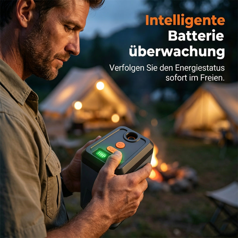 🚿🔋 50% RABATT! Kabelloser tragbarer Duschbooster – Selbstansaugend, USB-C aufladbar & vielseitig für Camping, Baustelle & Outdoor ✨
