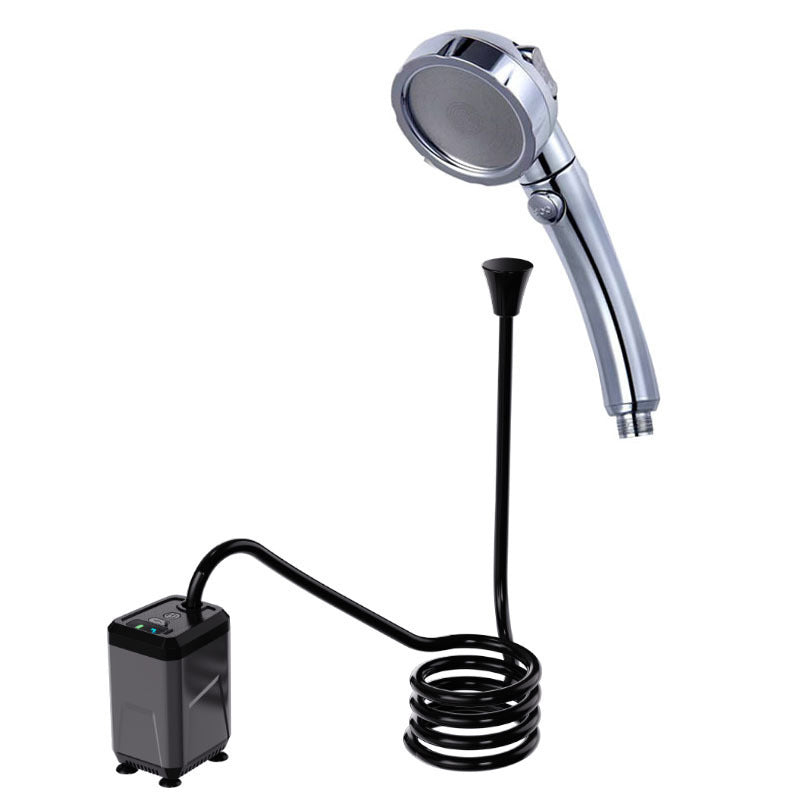 🚿🔋 50% RABATT! Kabelloser tragbarer Duschbooster – Selbstansaugend, USB-C aufladbar & vielseitig für Camping, Baustelle & Outdoor ✨