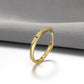 🎉 2026 Sale – Über 31.000 Stück verkauft! 💍 Minimalistischer Initialenring für elegante Alltagsgarderobe – Verstellbares offenes Band ✨