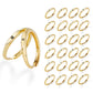 🎉 2026 Sale – Über 31.000 Stück verkauft! 💍 Minimalistischer Initialenring für elegante Alltagsgarderobe – Verstellbares offenes Band ✨