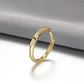 🎉 2026 Sale – Über 31.000 Stück verkauft! 💍 Minimalistischer Initialenring für elegante Alltagsgarderobe – Verstellbares offenes Band ✨