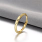 🎉 2026 Sale – Über 31.000 Stück verkauft! 💍 Minimalistischer Initialenring für elegante Alltagsgarderobe – Verstellbares offenes Band ✨
