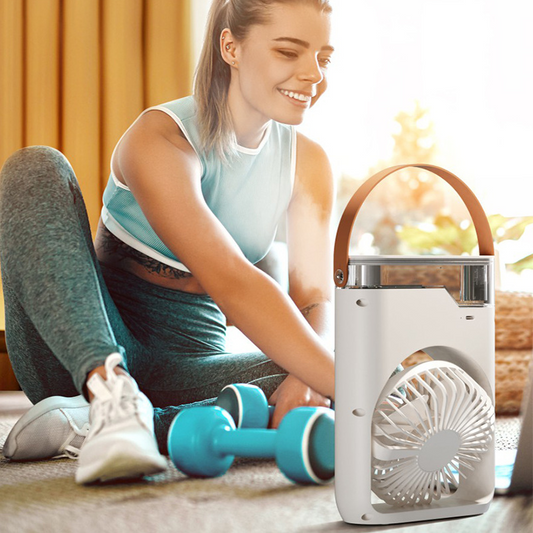 ❄️🏠 50% RABATT! Multi-Funktionaler Portabler Klimaanlage – 3-in-1 Kühlen, Luftreinigung & Befeuchtung – Leise, kompakt & perfekt für Schlafzimmer, Büro & Reisen ✨