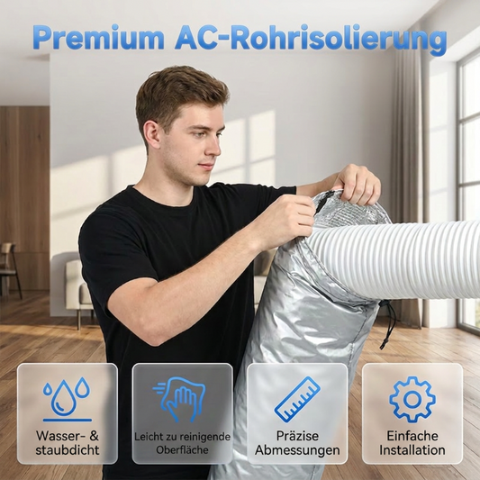 🔥Solange der Vorrat reicht 50 % Rabatt!🎉Schlauchabdeckung für mobile Klimageräte