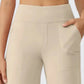 Damen Lässige Weite Bein Caprihose
